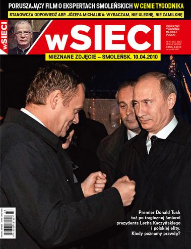 Tusk und Putin am 10.04.2010 in Smolensk